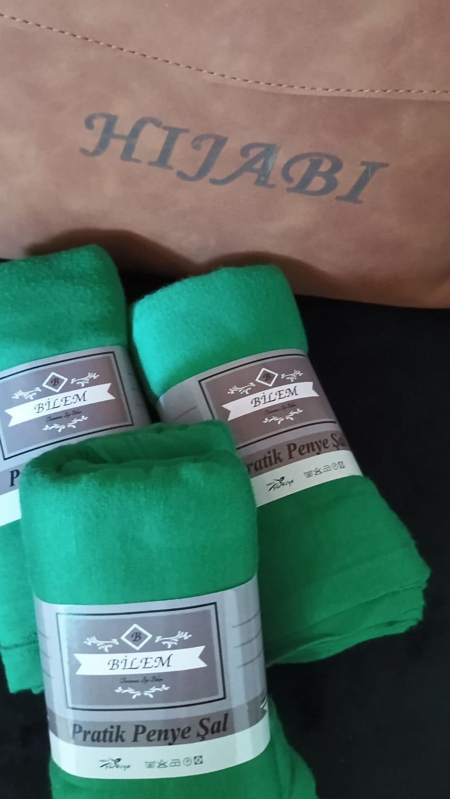 Hijab jersey pratic à enfiler
