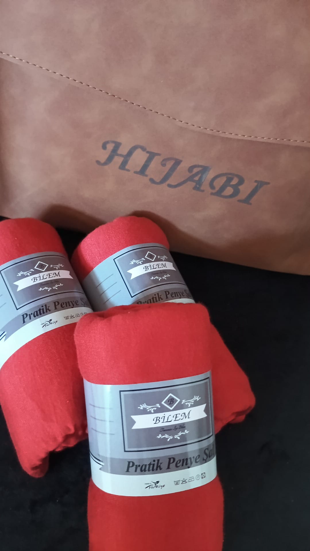 Hijab jersey pratic à enfiler