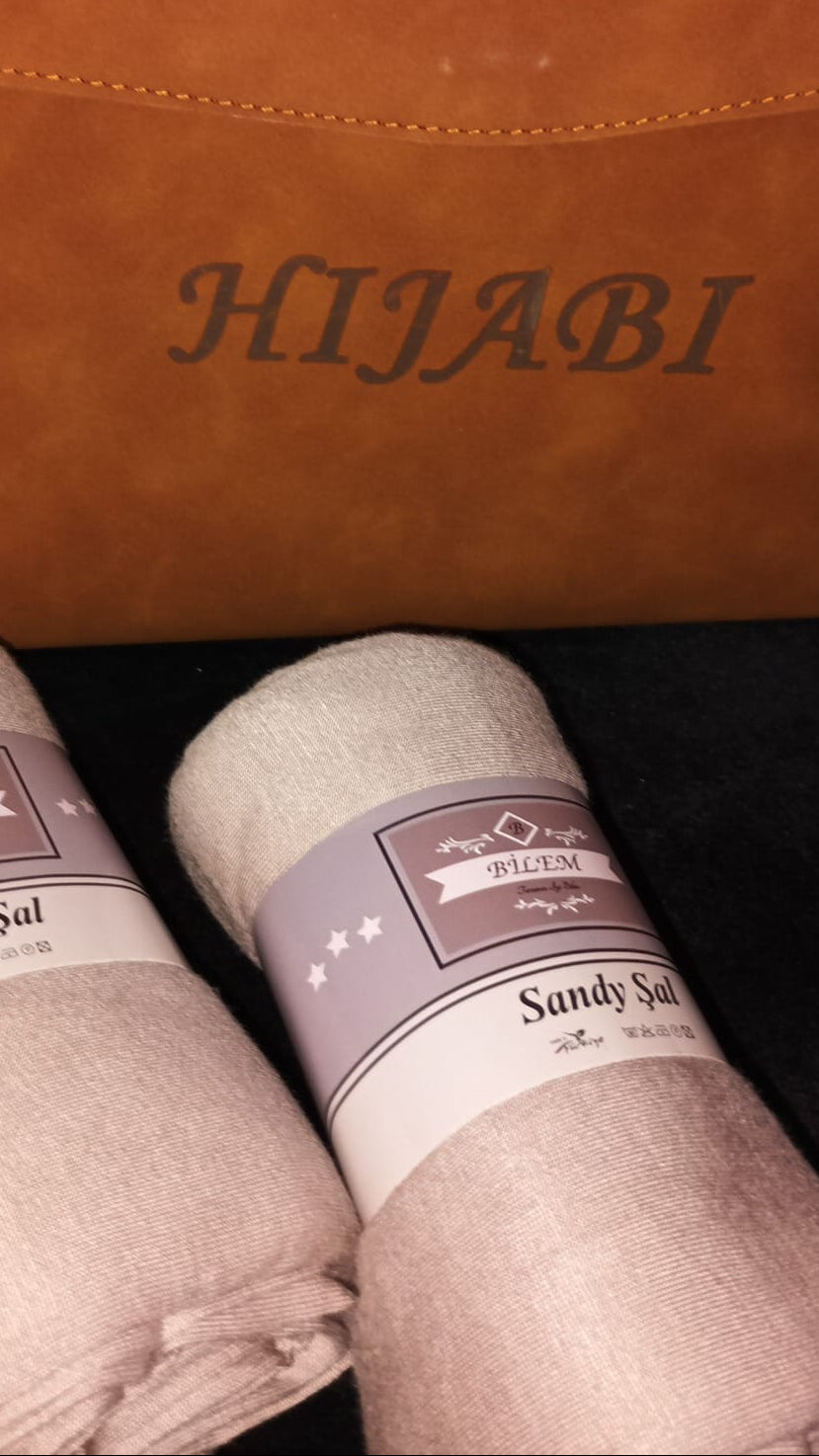Hijab jersey pratic prêt à enfiler