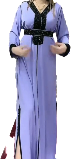 Caftan avec ceinture