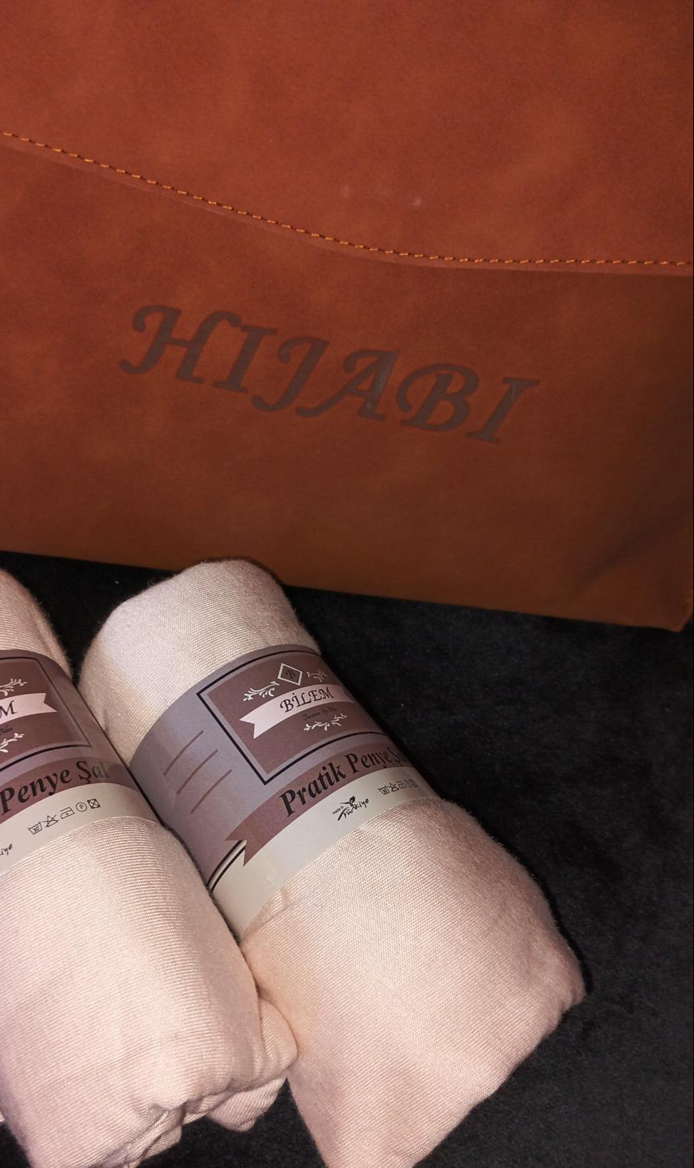 Hijab jersey pratic prêt à enfiler