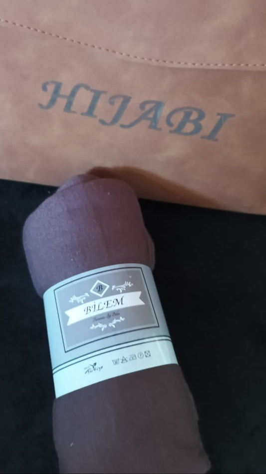 Hijab jersey pratic à enfiler