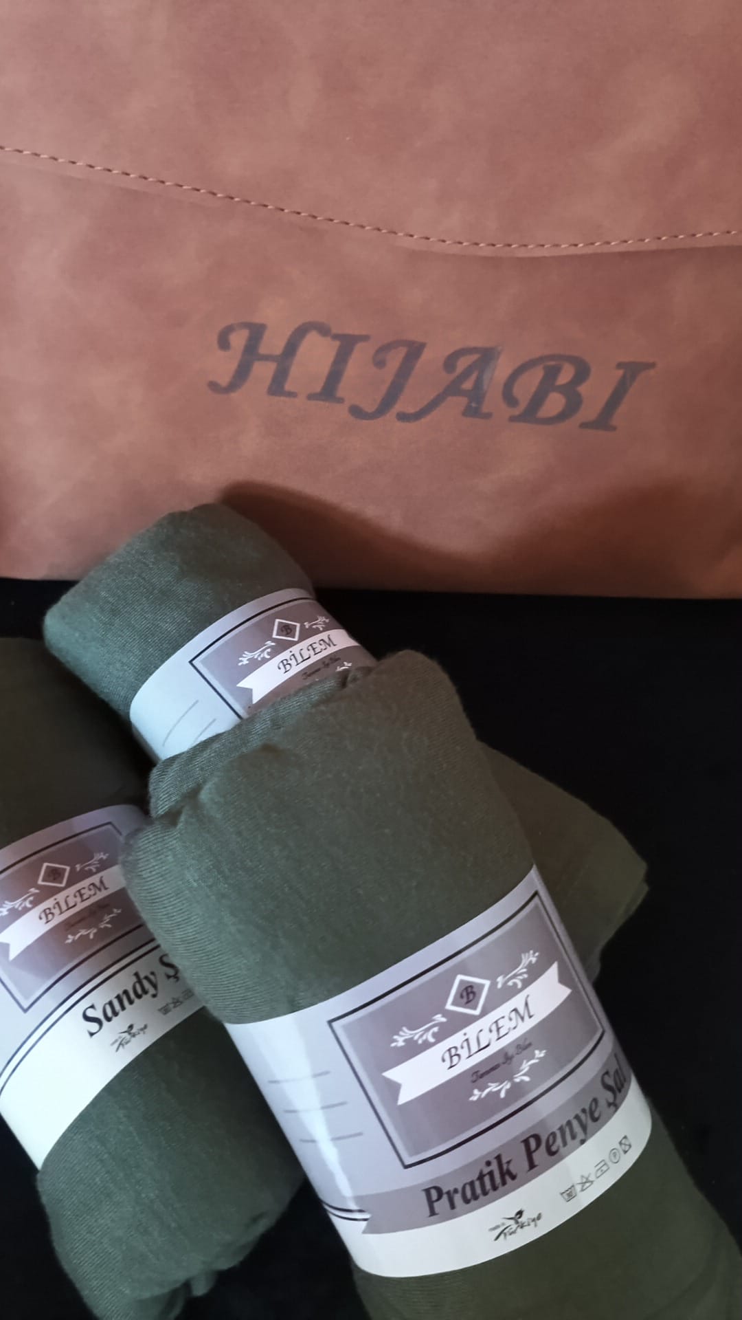Hijab jersey pratic à enfiler